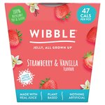Wibble Strawberry & Vanilla Jelly Pot