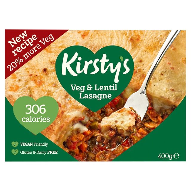 Kirstys 400g Kirsty’s Lentil Lasagne