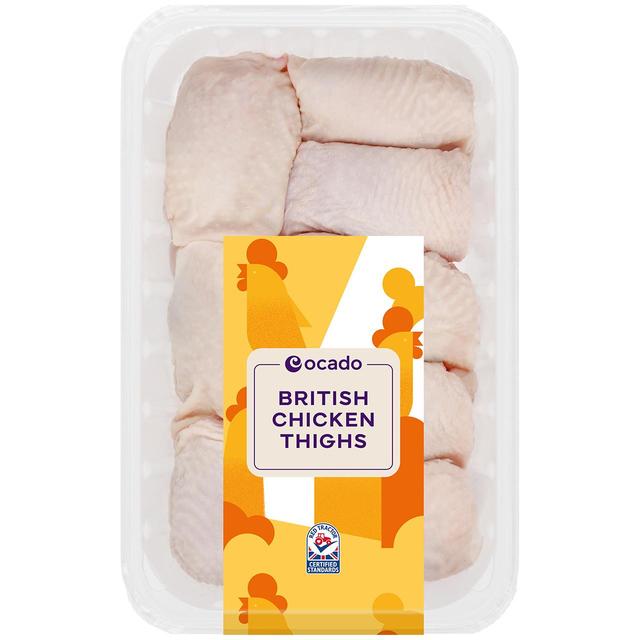 Ocado British Chicken Thighs, 1kg