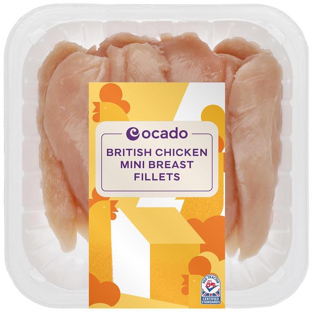 Ocado British Mini Chicken Breast Fillets, 500g