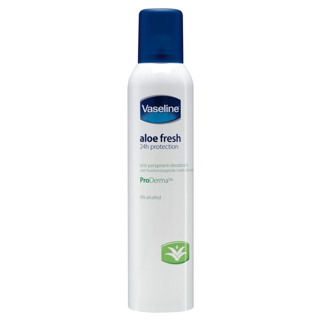 Vaseline Aloe Sensitive Aerosol Anti-Perspirant Deodorant, 250ml