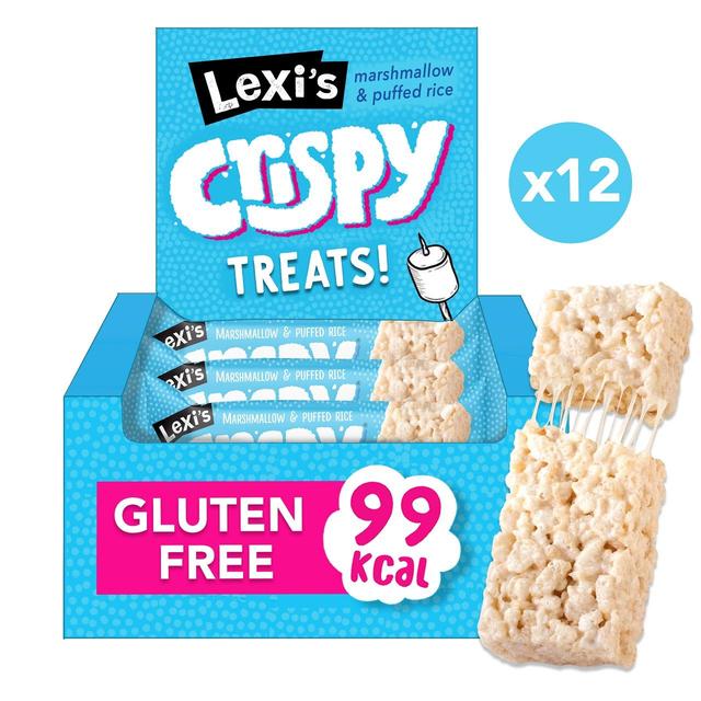 Lexi’s Gluten Free Crispy Treat, Marshmallow Bliss Multipack, 12x26g, 12 x 26g