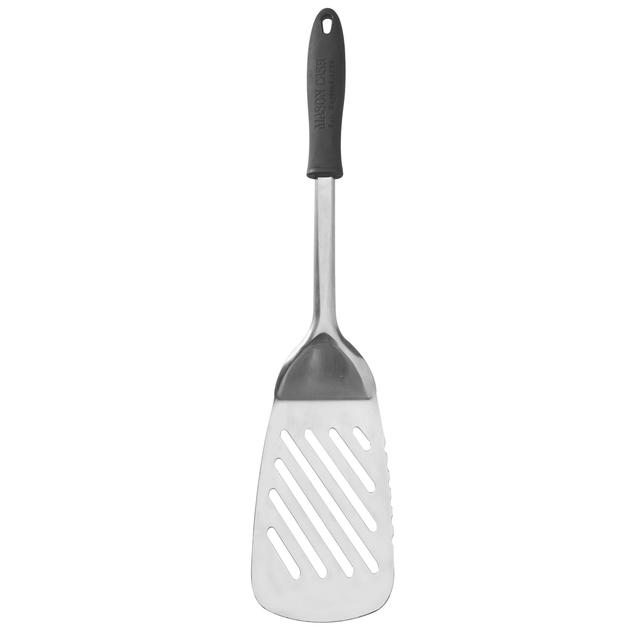 Mason Cash Silver Stainless Steel Essentials Slotted Turner, 32cm