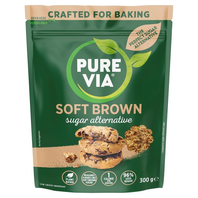 Pure Via Gluten-free Bakers Secret Soft Brown Sugar Alternative, 300g