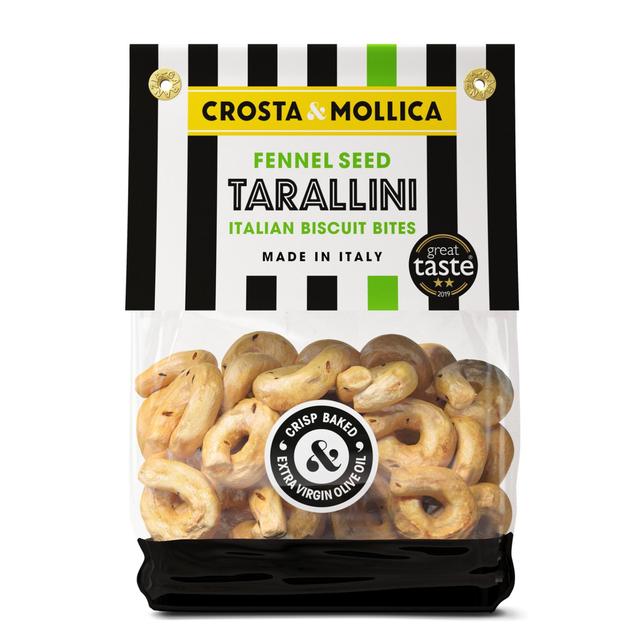 Crosta & Mollica Fennel Seed Tarallini, 180g