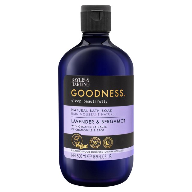 Baylis & Harding Vegan Goodness Sleep Bath Soak, 500ml