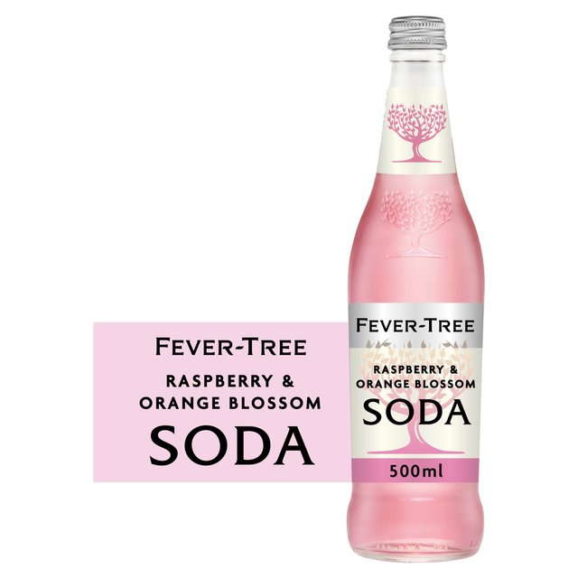 Fever-Tree Raspberry & Orange Blossom Soda, 500ml