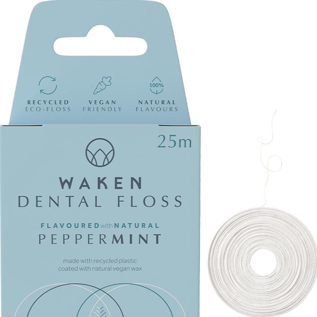 Waken Dental Floss Peppermint, 16g