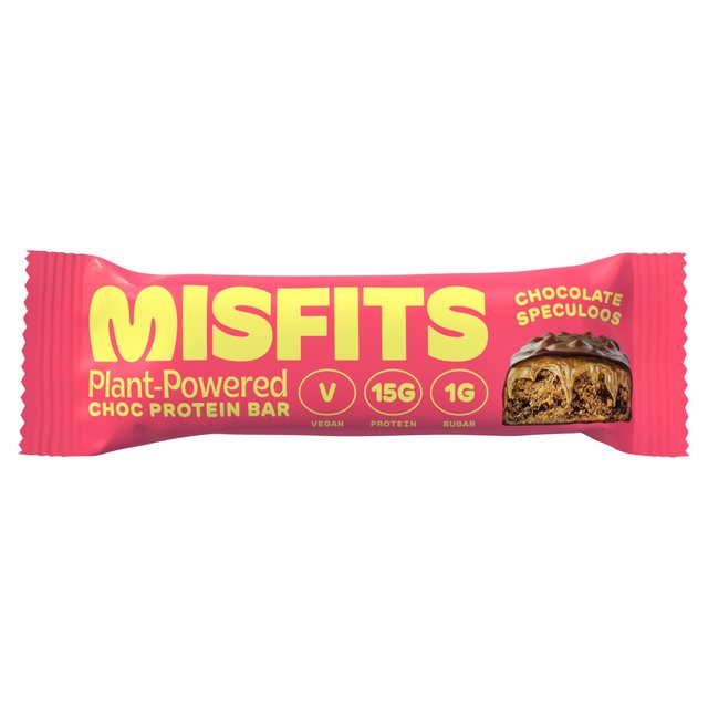 Misfits Vegan Speculoos Protein Bar, 45g