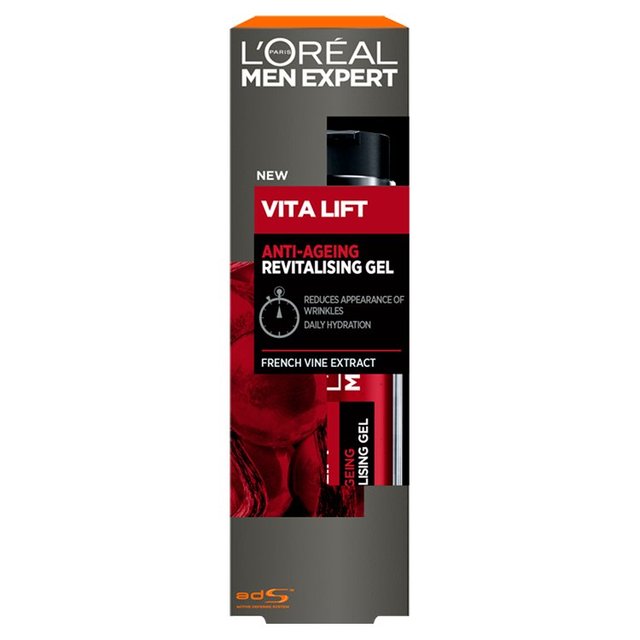 L’Oreal Men Expert Vita Lift Anti Wrinkle & Hydrating Gel Moisturiser, 50ml