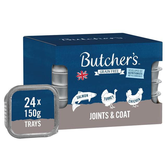 Butcher’s Joints & Coat Dog Food Trays, 24 x 150g