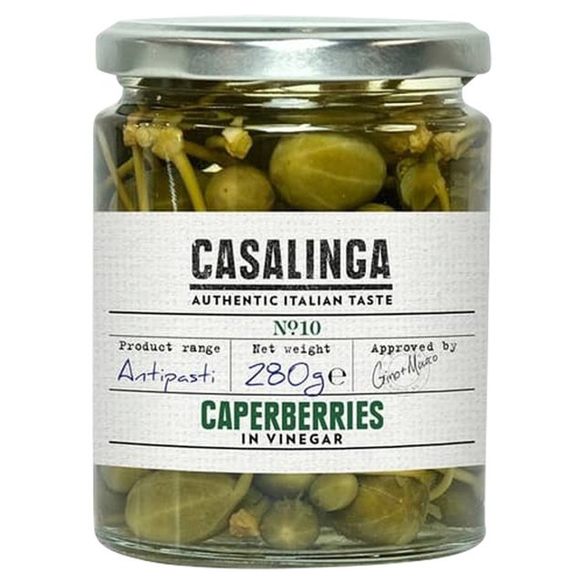 Casalinga Caperberries in Vinegar, 280g