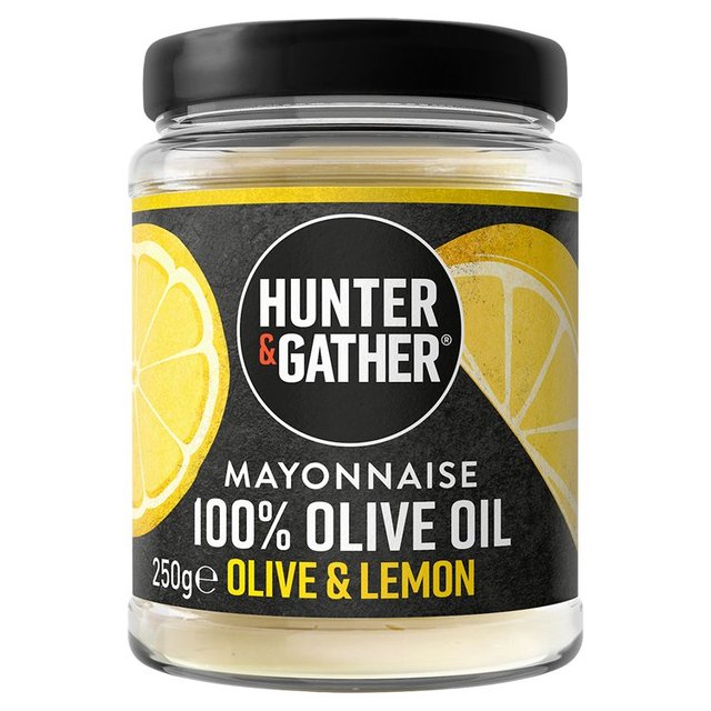 Hunter & Gather Olive and Lemon Olive Oil Mayonnaise, 250g