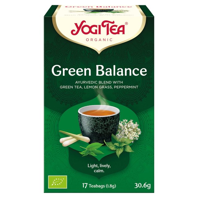 Yogi Tea Green Balance Organic, 17 Per Pack