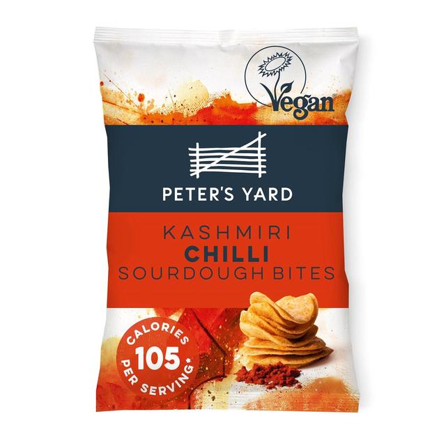 Peter’s Yard Chilli Sourdough Bites Sharing Bag, 90g