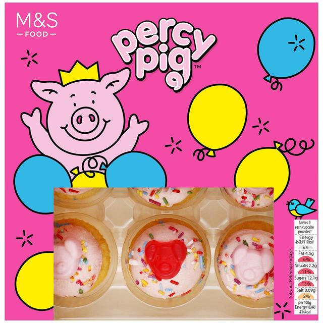 M & S Percys Party Cupcakes, 9g, 299g