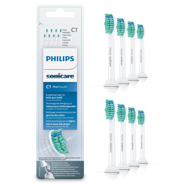 Philips Sonicare Brush Heads ProResults, 8 Per Pack