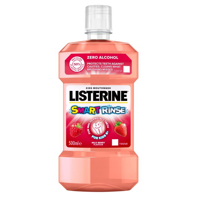 Listerine Smart Rinse Mild Berry, 500ml