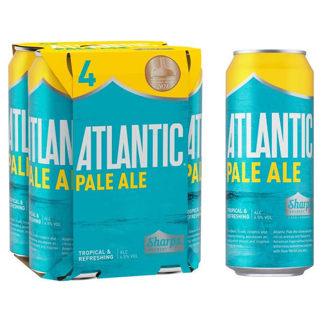 Sharp’s Brewery Atlantic Pale Ale, 4 x 500ml