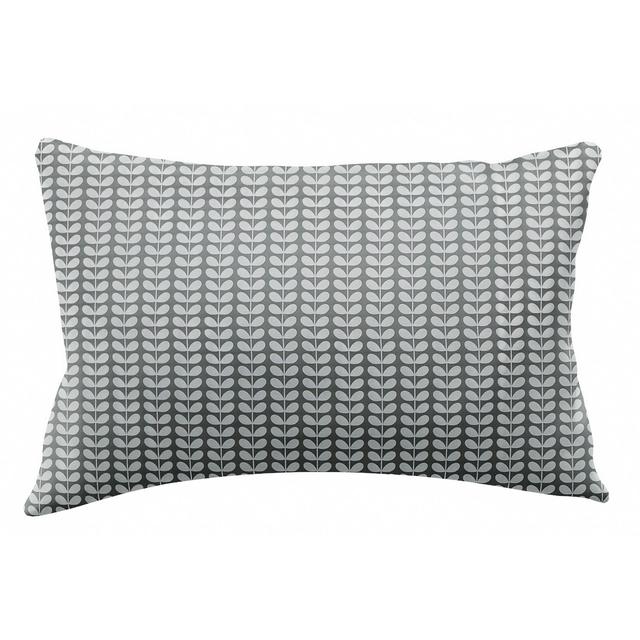 Orla Kiely Tiny Stem Cool Grey Pillowcase Pair, 2 Per Pack