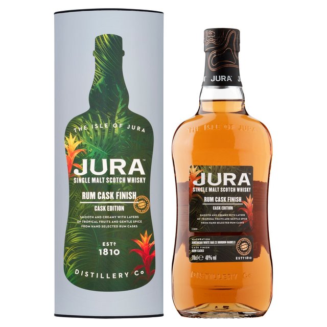 Jura Rum Cask Edition Single Malt Scotch Whisky, 70cl