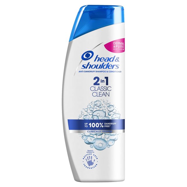 Head & Shoulders Classic Clean Anti-Dandruff 2in1 Shampoo & Conditioner, 400ml
