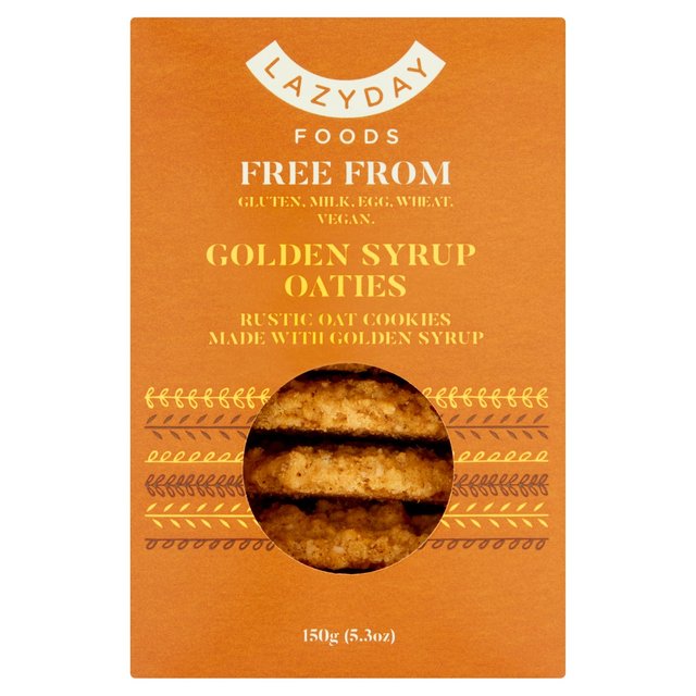 Lazy Day Foods Free From Golden Syrup Oatie Biscuits, 150g