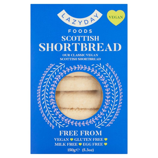 Lazy Day Foods Free From Award Winning Shortbread, 150g
