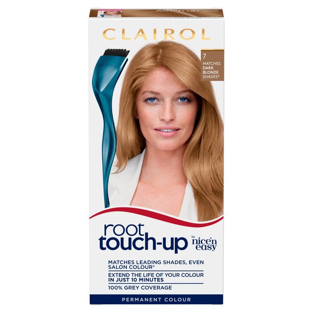 Nice N’ Easy Clairol Root Touch-Up Hair Dye 7 Dark Blonde