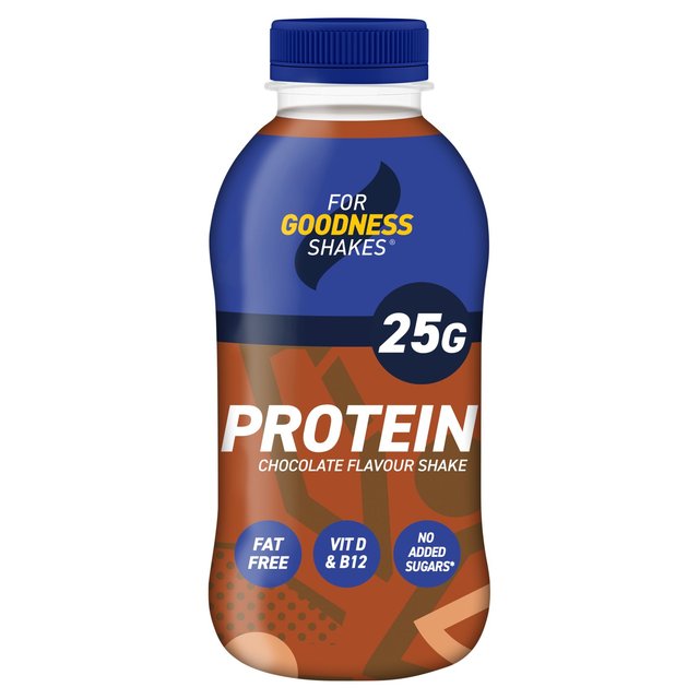 For Goodness Shakes Chocolate Protein Shake, 435ml