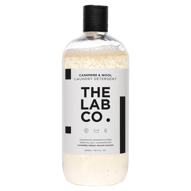 The Lab Co. Cashmere and Wool Non Bio Laundry Detergent 32 Washes, 500ml