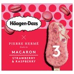 Haagen-Dazs Macaron Strawberry & Raspberry Ice Cream Bars