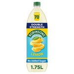 Robinsons Lemon No Added Sugar Double Concentrate