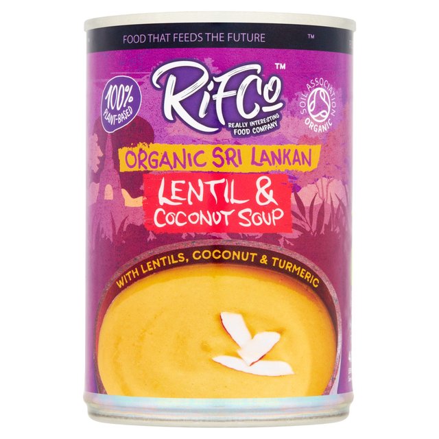 Rifco Organic Free From Sri Lankan Lentil & Coconut Soup, 400g