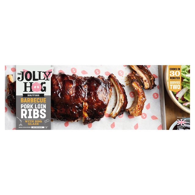 The Jolly Hog BBQ Loin Ribs, 625g