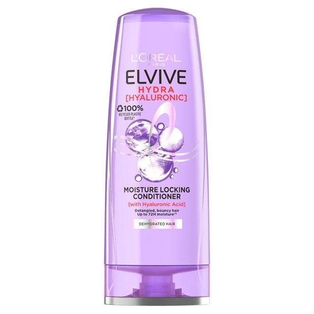 L’Oréal Paris Elvive Hydra Hyaluronic Conditioner, for Dry Hair, 500ml