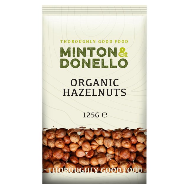 Mintons Good Food Organic Hazelnuts, 125g