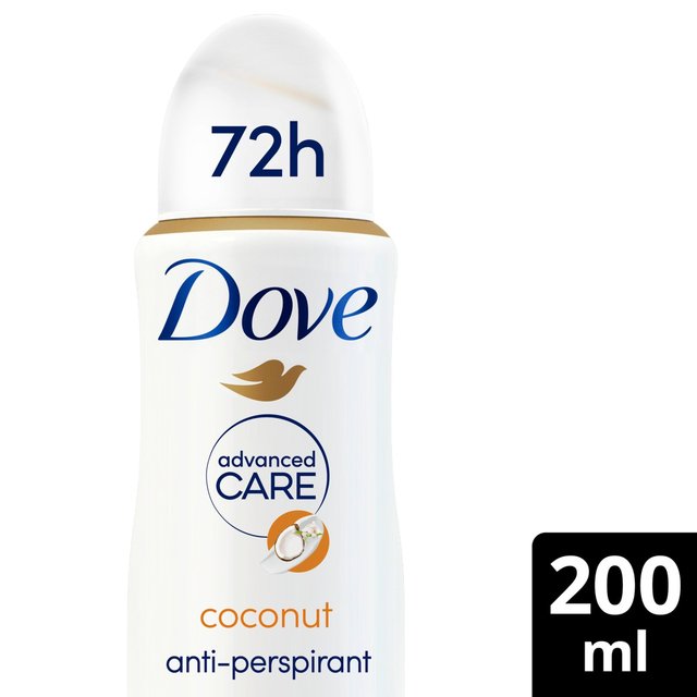 Dove Women Advanced Antiperspirant Deodorant Coconut & Jasmine Aerosol, 200ml