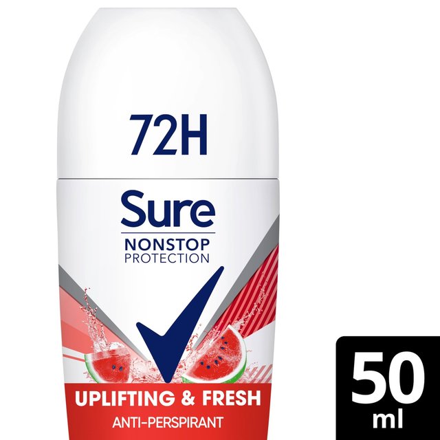 Sure Women 72hr Nonstop Antiperspirant Deodorant Roll On Uplifting & Fresh, 50ml