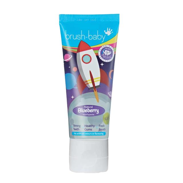 Brush-Baby Natural Blueberry Flavoured Rocket Toothpaste, 50ml