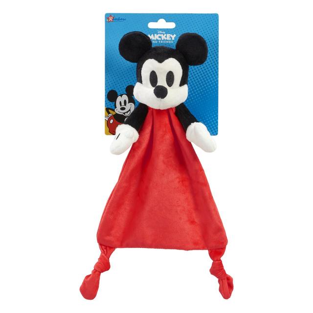 Disney Red, Black and White Mickey Mouse & Friends Comfort Blanket, 22x7x24cm