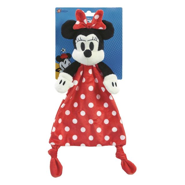 Disney Red, Black and White Minnie Mouse & Friends Comfort Blanket, 22x7x24cm