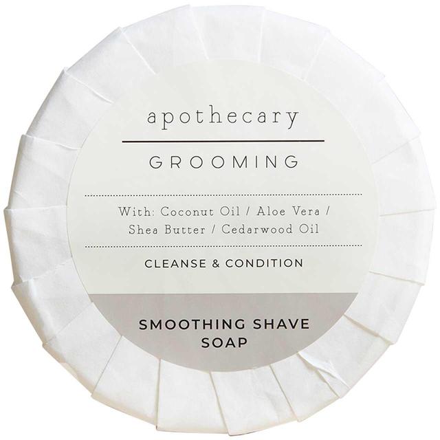M & S White Apoth Grooming Shaving Soap, 1SIZE