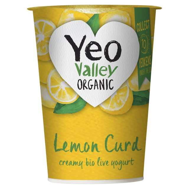 Yeo Valley Organic Lemon Curd Yoghurt, 450g