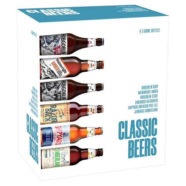 Marston’s Classic Beers Mixed Ales Pack, 6 x 500ml