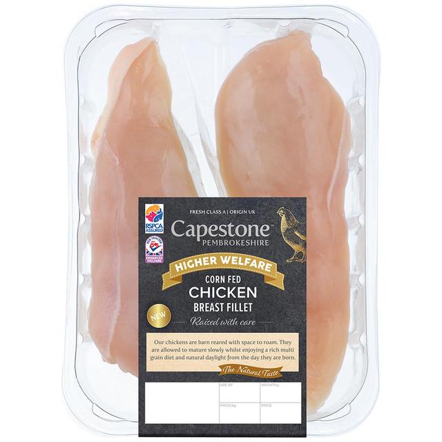 Capestone Higher Welfare Chicken Breast, Typically: 300g
