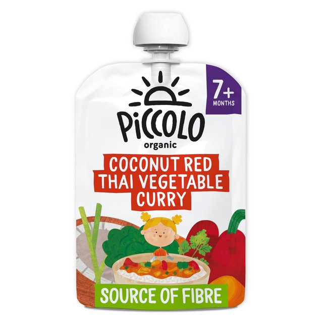 Piccolo Organic Vegetable Red Thai Curry Stage 2, 130g