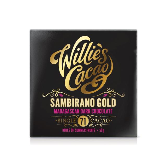Willies Cacao Madagascan Gold, Sambirano 71, Summer Fruit Notes, 50g