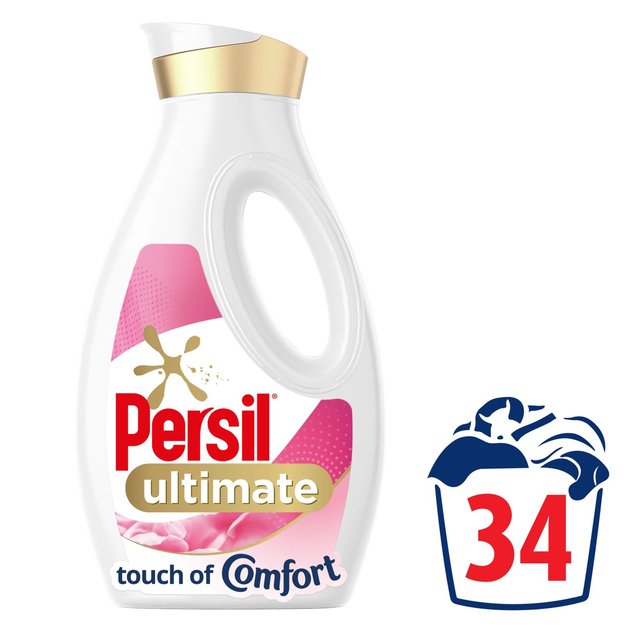 Persil Ultimate Touch of Comfort Washing Liquid Laundry Detergent 34 Washes, 918ml