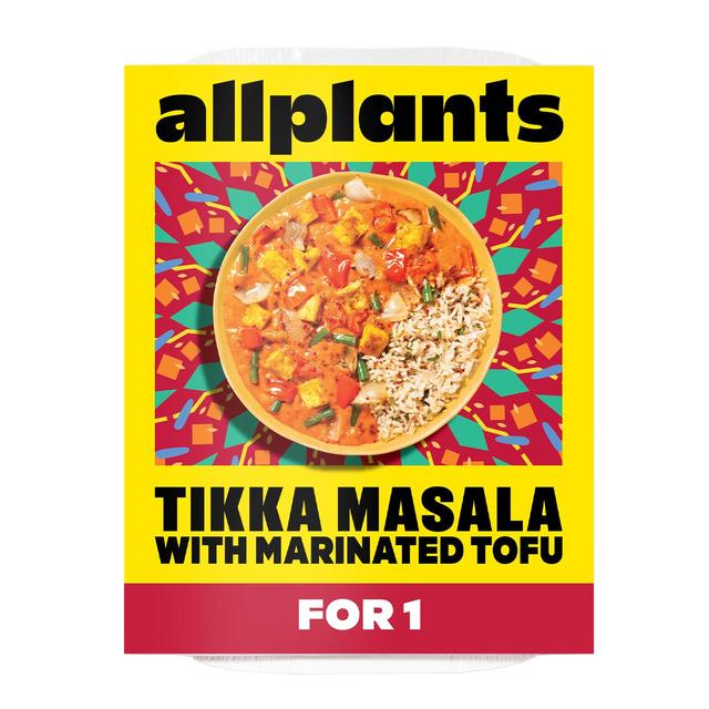 Allplants Tofu Tikka Masala for 1, 375g